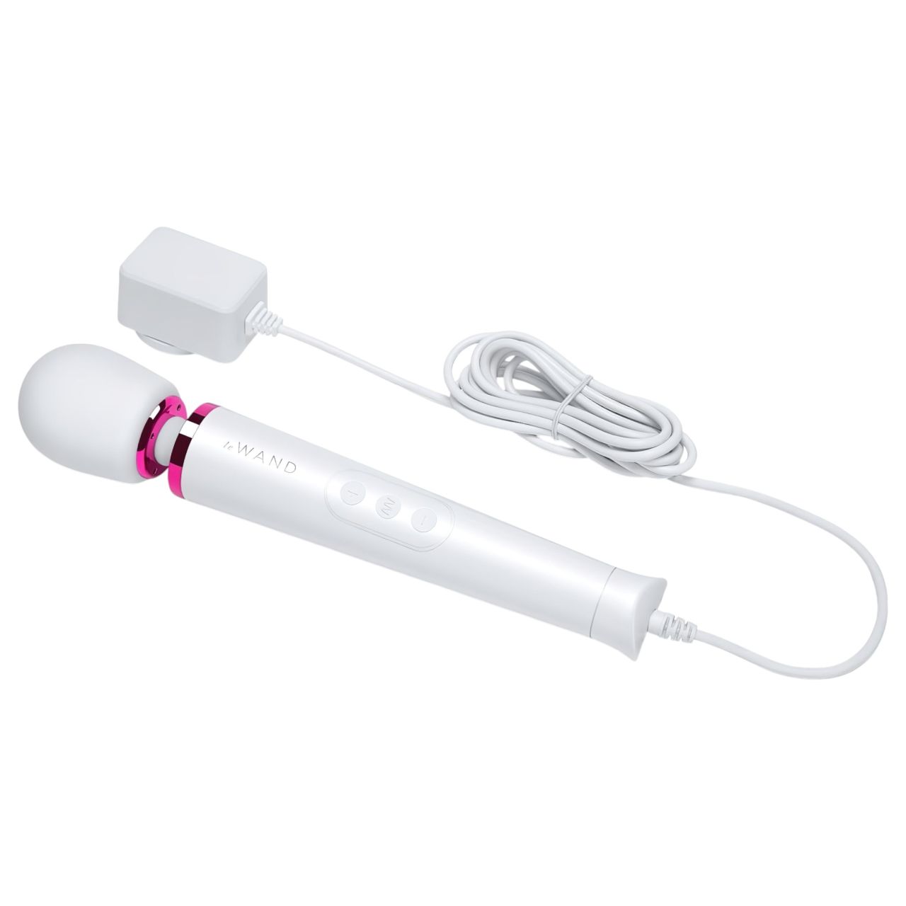 Le Wand Petite Plug-In - hálózati masszírozó vibrátor (fehér) Le Wand Petite Plug-In - hálózati masszírozó vibrátor (fehér)
