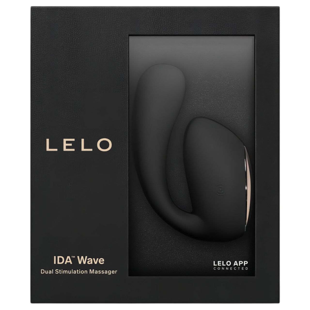 LELO Ida Wave – App-vezérelt rezgő-forgó vibrátor (fekete)