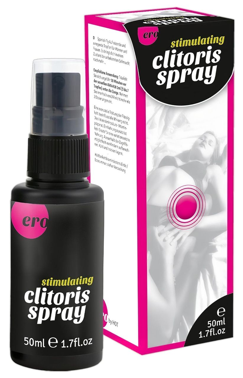HOT Clitoris Spray - klitorisz stimuláló vágyfokozó (50 ml)