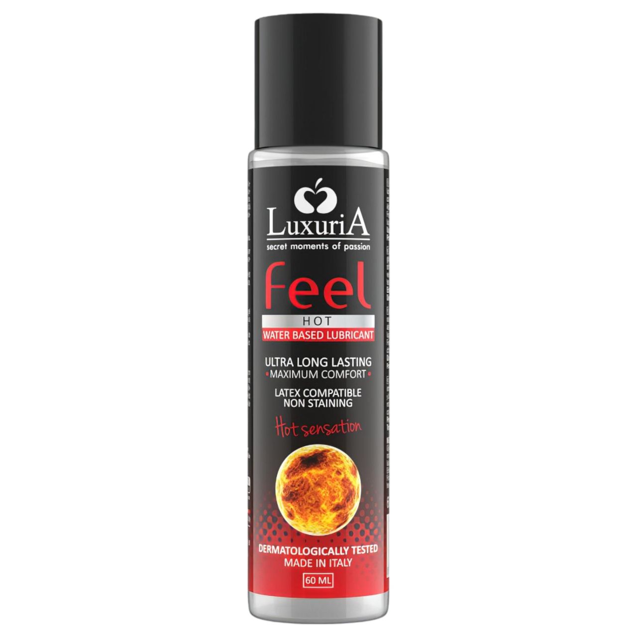 LuxuriA Feel Hot - melegítő hatású síkosító (60 ml)