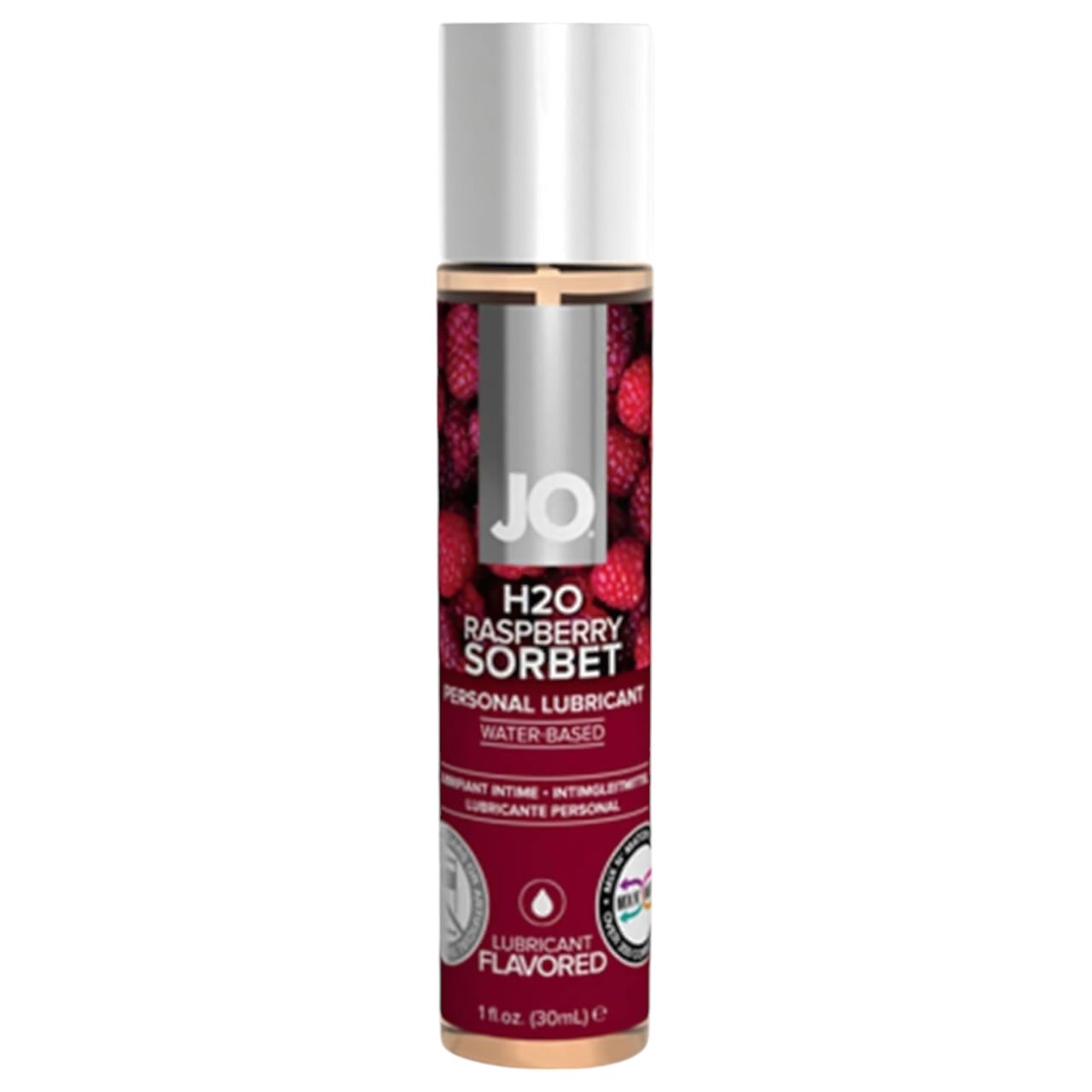 System JO - H2O málna sorbet - vízbázisú síkosító (30 ml)