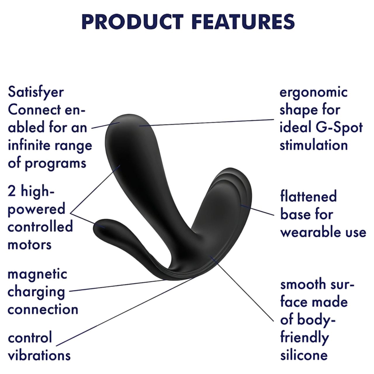 Satisfyer Top Secret+ - 3 ágú, hordható vibrátor (zöld)
