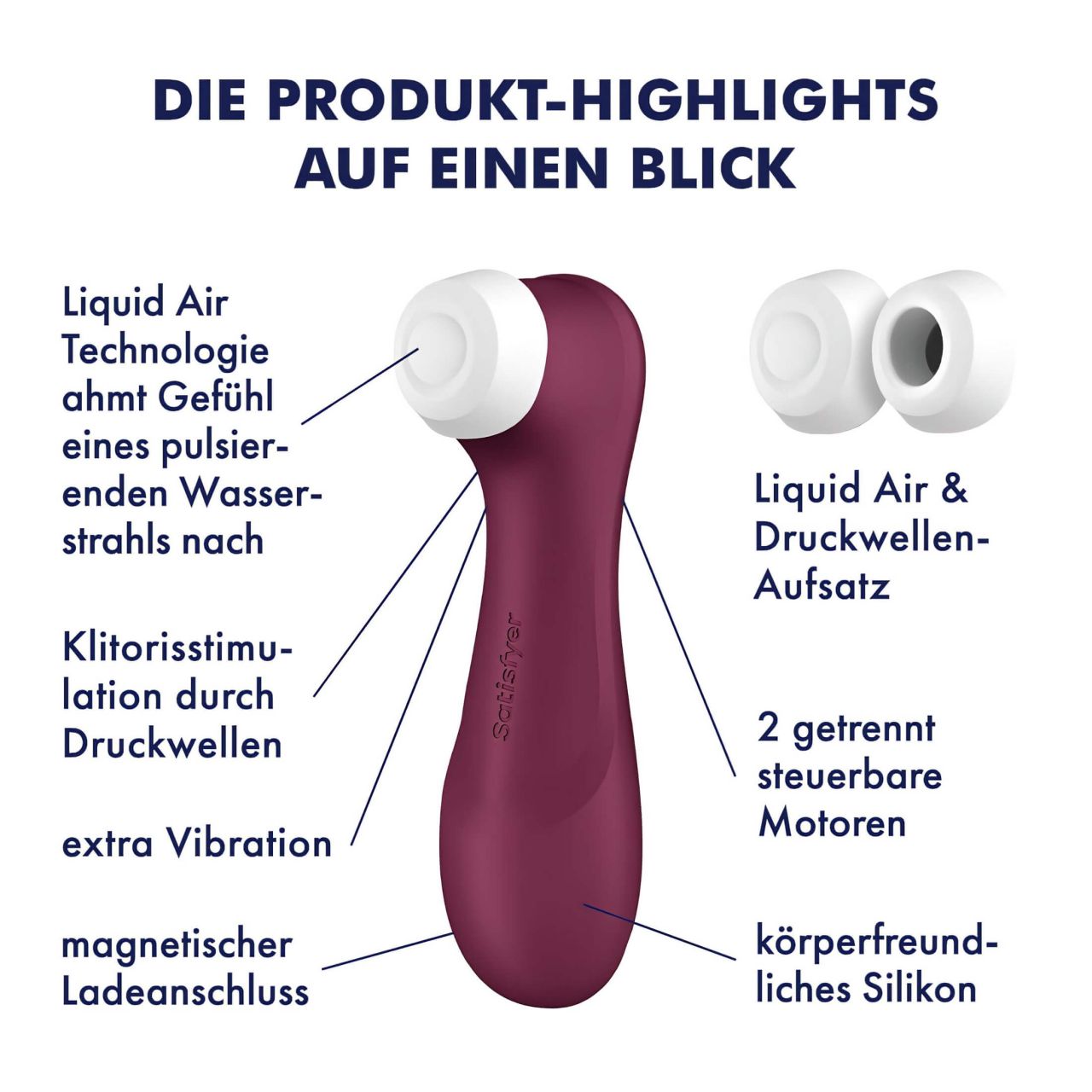 Satisfyer Pro 2 Gen3 - App-vezérelt léghullámos csiklóizgató (piros)