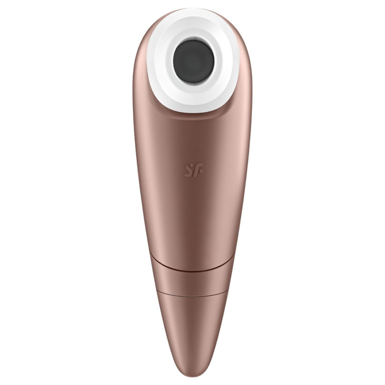 Satisfyer 1 Number One - léghullámos csiklóizgató (barna)