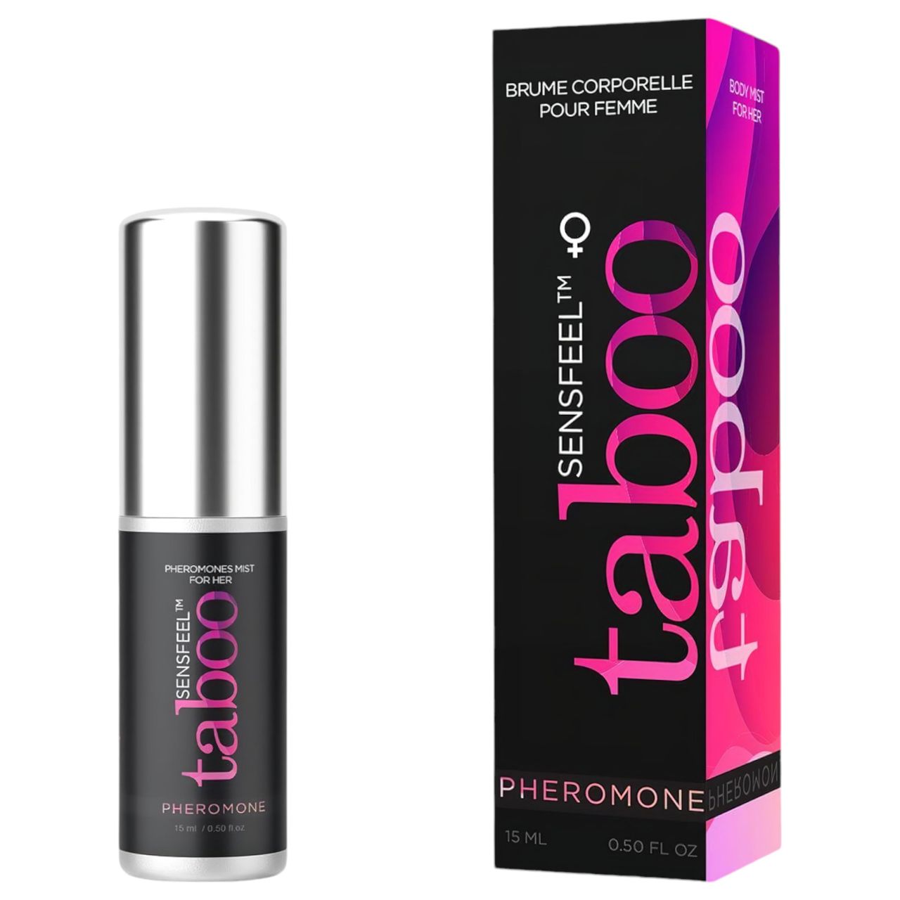 Taboo for Her - feromon testpermet nőknek (natúr, 15 ml) Taboo for Her - feromon testpermet nőknek (natúr, 15 ml)