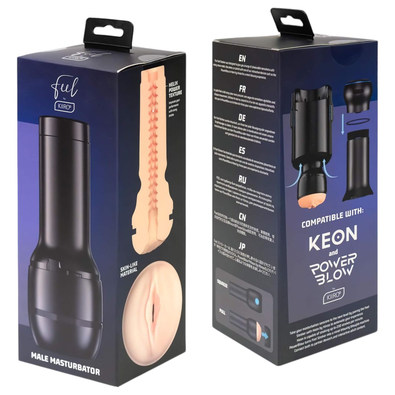 Kiiroo Feel - művagina maszturbátor - PowerBlow kompatibilis (natúr) Kiiroo Feel - művagina maszturbátor - PowerBlow kompatibilis (natúr)
