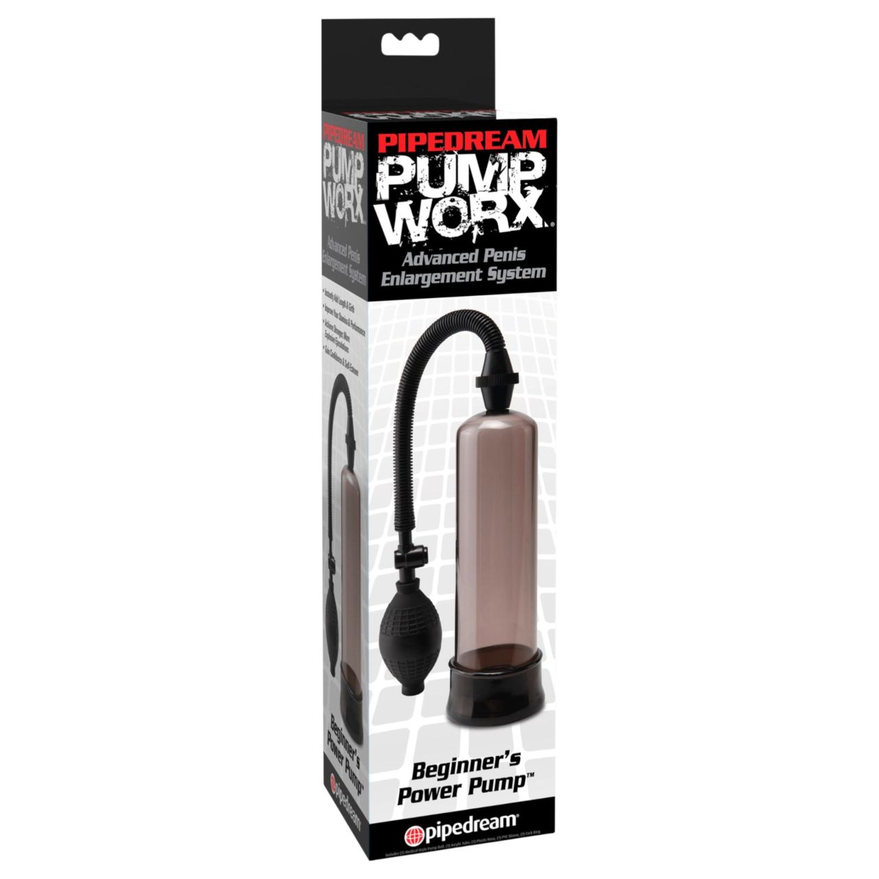 Pipedream - Pump Worx Beginner's - péniszpumpa (fekete)