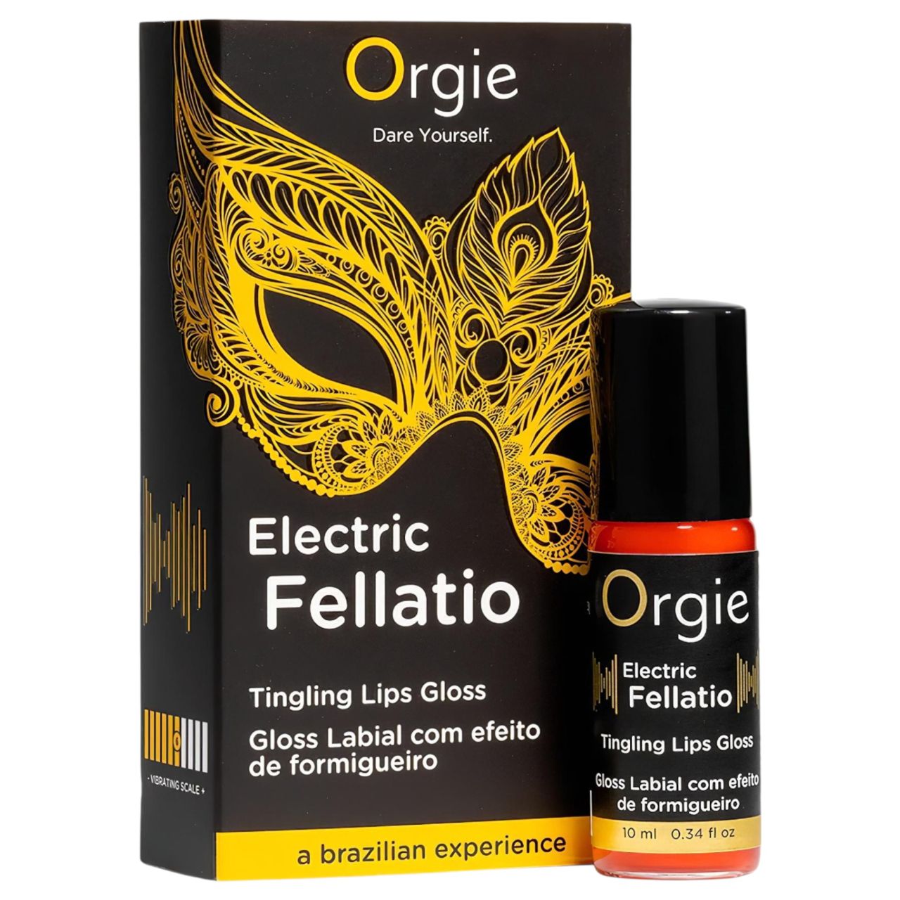 Orgie Electric Fellation - bizsergető szájfény (10 ml)
