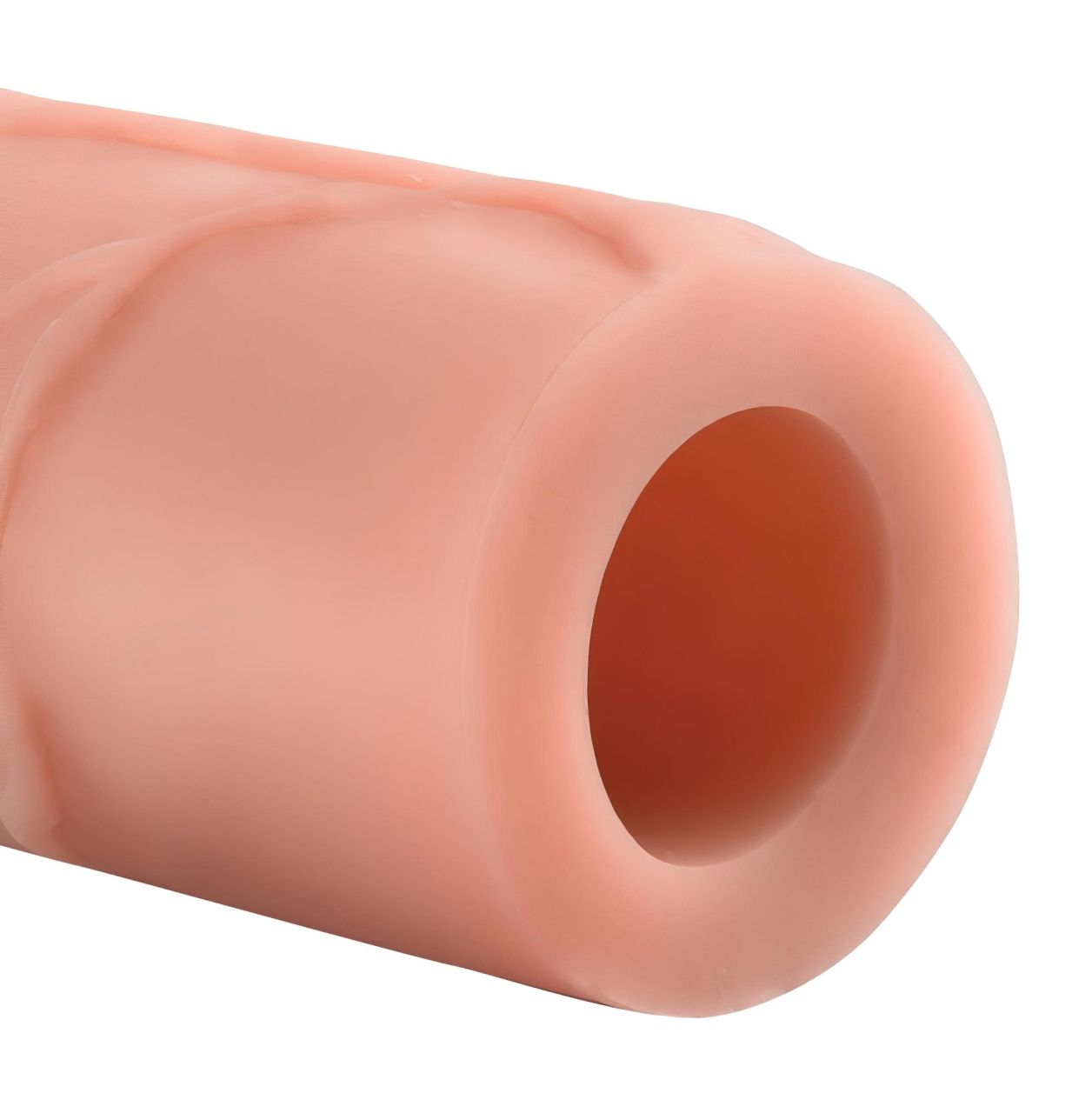 Pipedream - X-TENSION Perfect 3 - élethű péniszköpeny (22,8 cm, natúr)