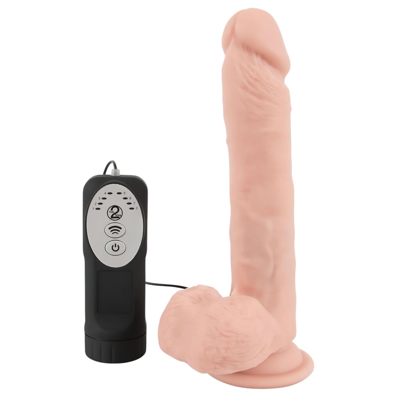 Medical Thrusting - tapadókorongos, lökő-forgó vibrátor (testszínű) Medical Thrusting - tapadókorongos, lökő-forgó vibrátor (testszínű)
