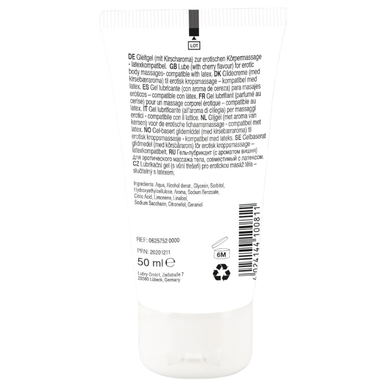 Lick it! - 2in1 ehető síkosító - cseresznye (50 ml) Lick it! - 2in1 ehető síkosító - cseresznye (50 ml)