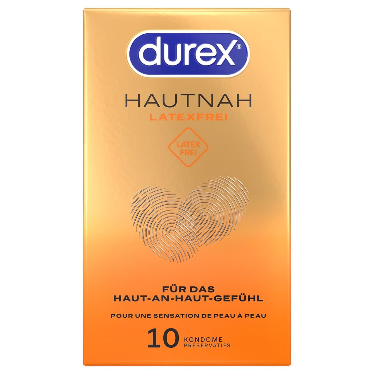 Durex Hautnah - latexmentes óvszer (10 db) Durex Hautnah - latexmentes óvszer (10 db)