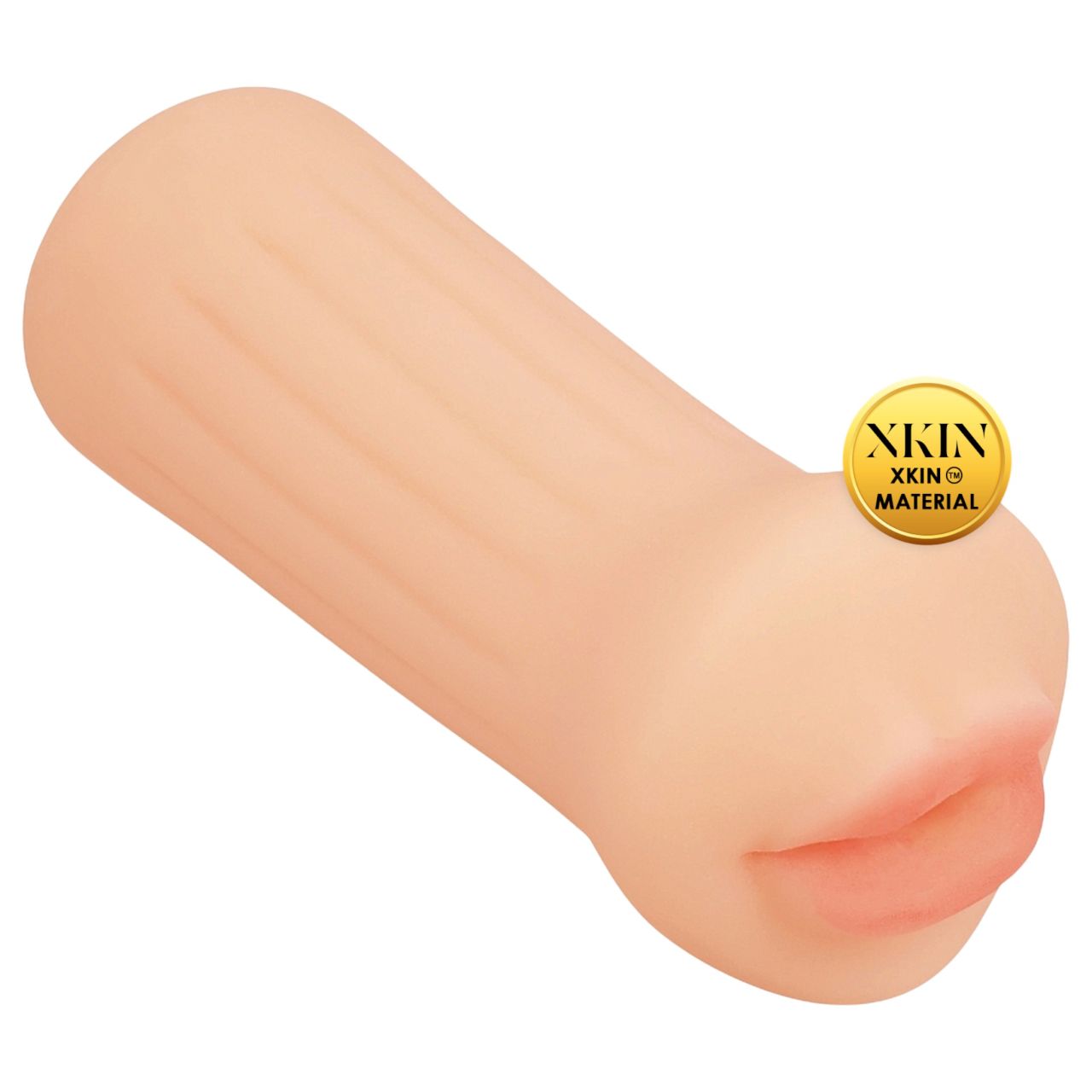 XKIN - élethű műszáj maszturbátor - S (natúr) XKIN - élethű műszáj maszturbátor - S (natúr)