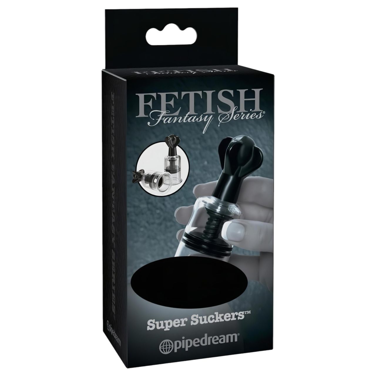 Pipedream Fetish Super Suckers - mellbimbó szívó pumpa (fekete-átlátszó) Pipedream Fetish Super Suckers - mellbimbó szívó pumpa (fekete-átlátszó)