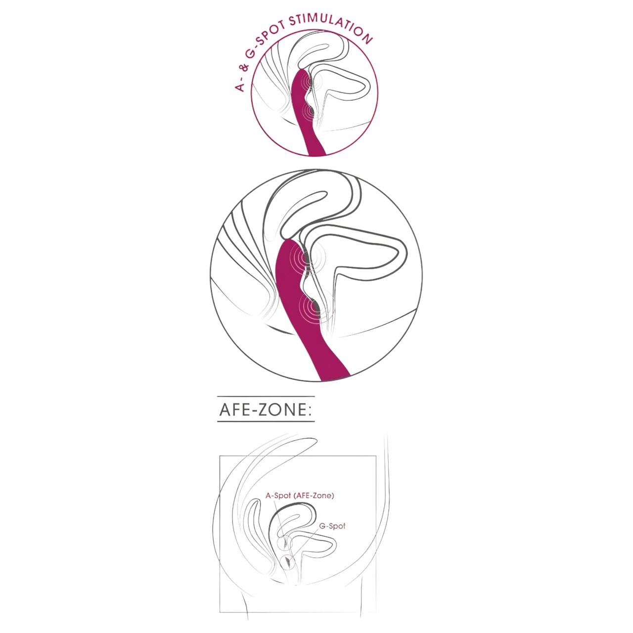 SMILE - flexibilis A és G-pont vibrátor (pink) SMILE - flexibilis A és G-pont vibrátor (pink)