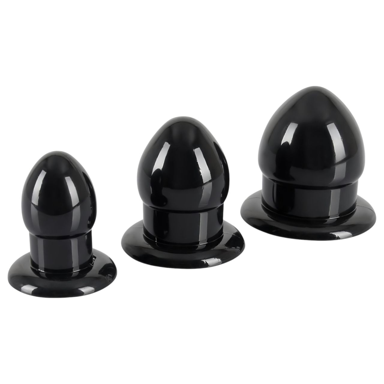 You2Toys - Stretching Plug Kit - anál plug szett - 3 db (fekete) You2Toys - Stretching Plug Kit - anál plug szett - 3 db (fekete)