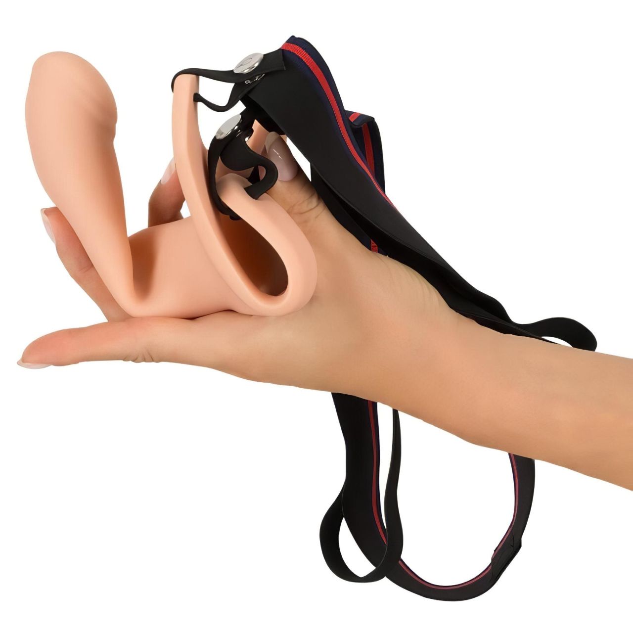 You2Toys - Strap-on M - felcsatolható, üreges dildó (testszínű)