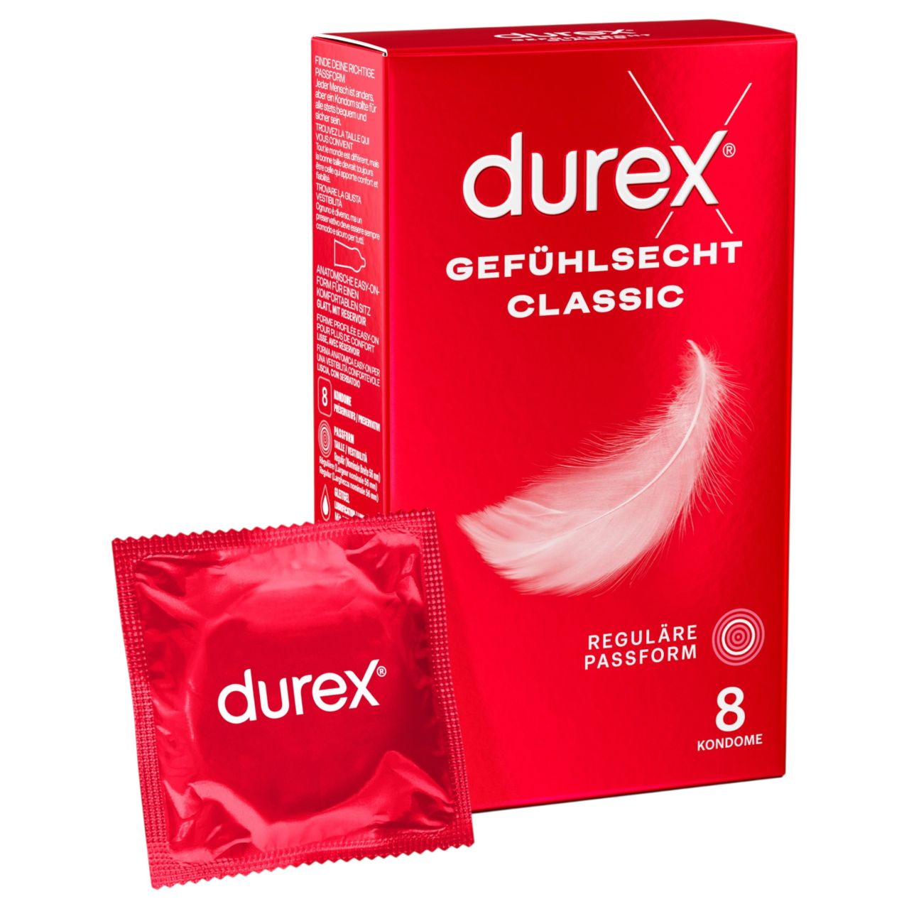 Durex - extra vékony óvszer (8 db) Durex - extra vékony óvszer (8 db)