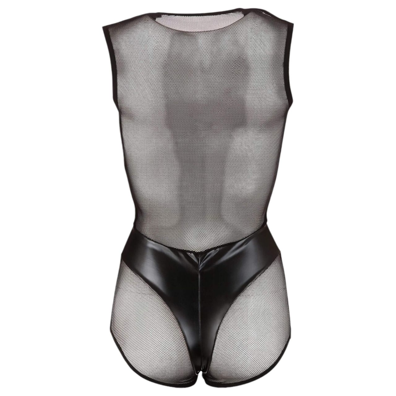 Cottelli - fénylő necc body (fekete) Cottelli - fénylő necc body (fekete)