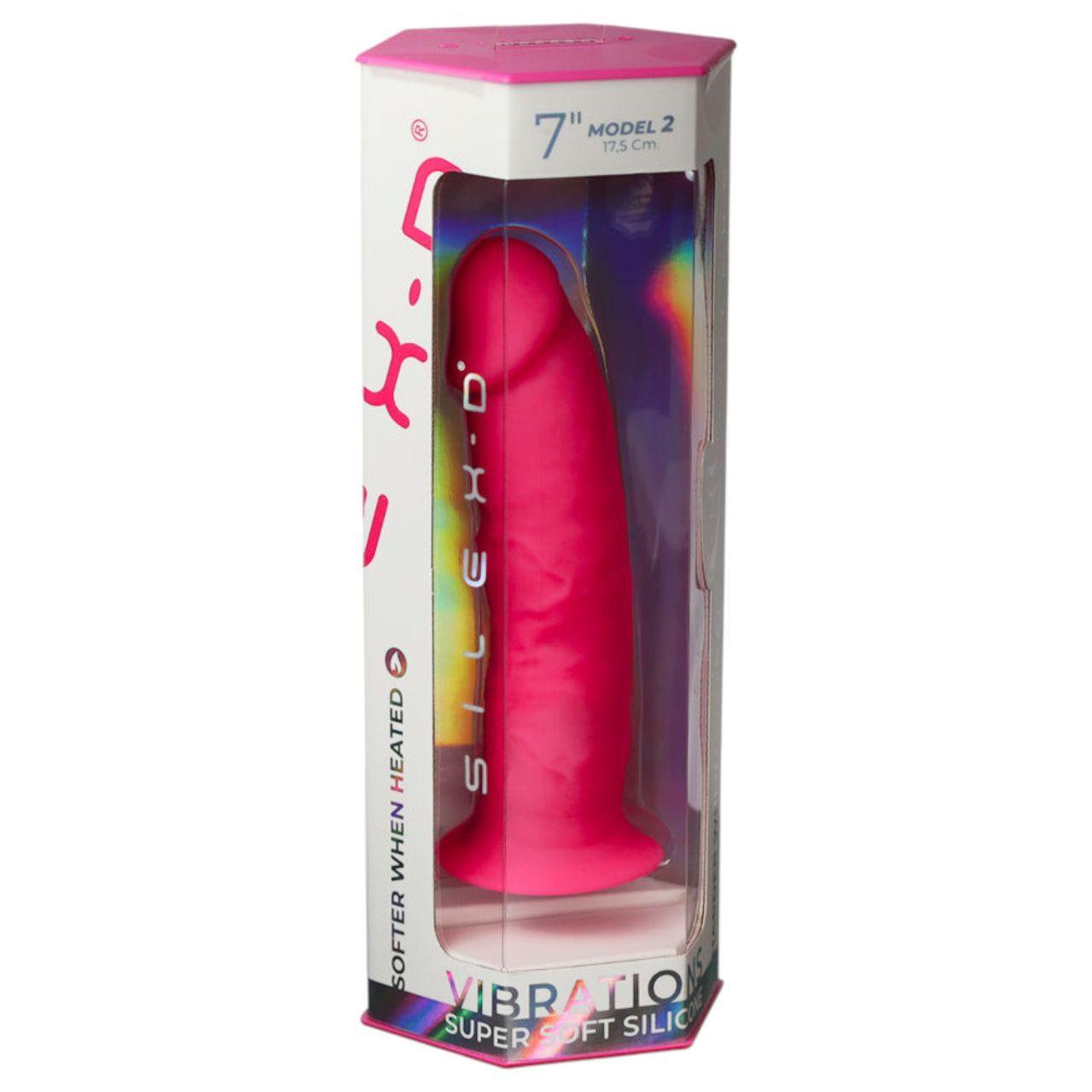 Silexd - tapadókorongos vibrátor távirányítóval (pink)
