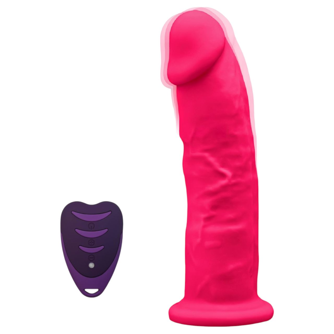 Silexd - tapadókorongos vibrátor távirányítóval (pink)