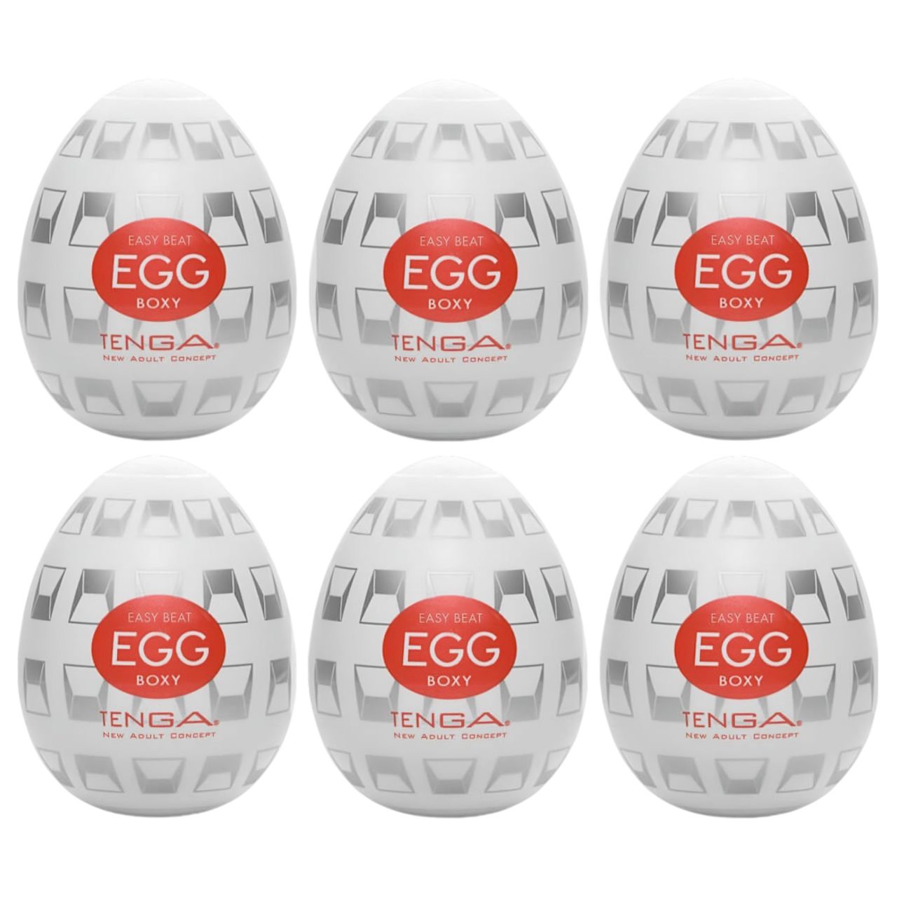 / TENGA Egg Boxy - tojás maszturbátor (6 db)