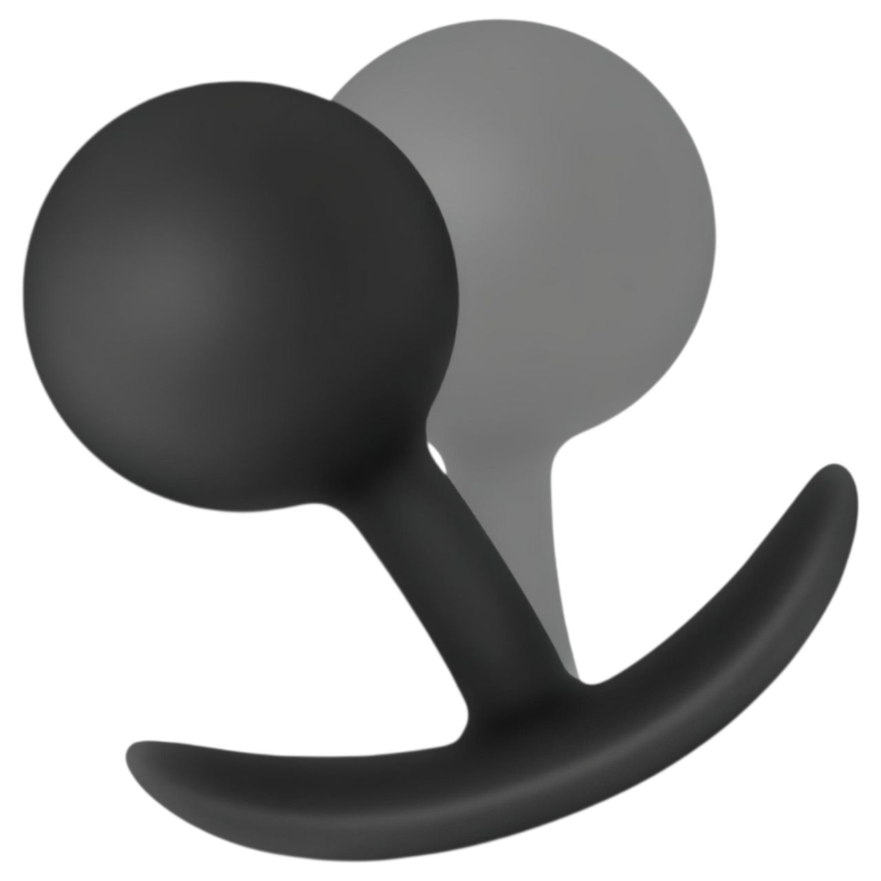 Anal Adventures Platinum Vibra Plug - anál dildó (fekete) Anal Adventures Platinum Vibra Plug - anál dildó (fekete)