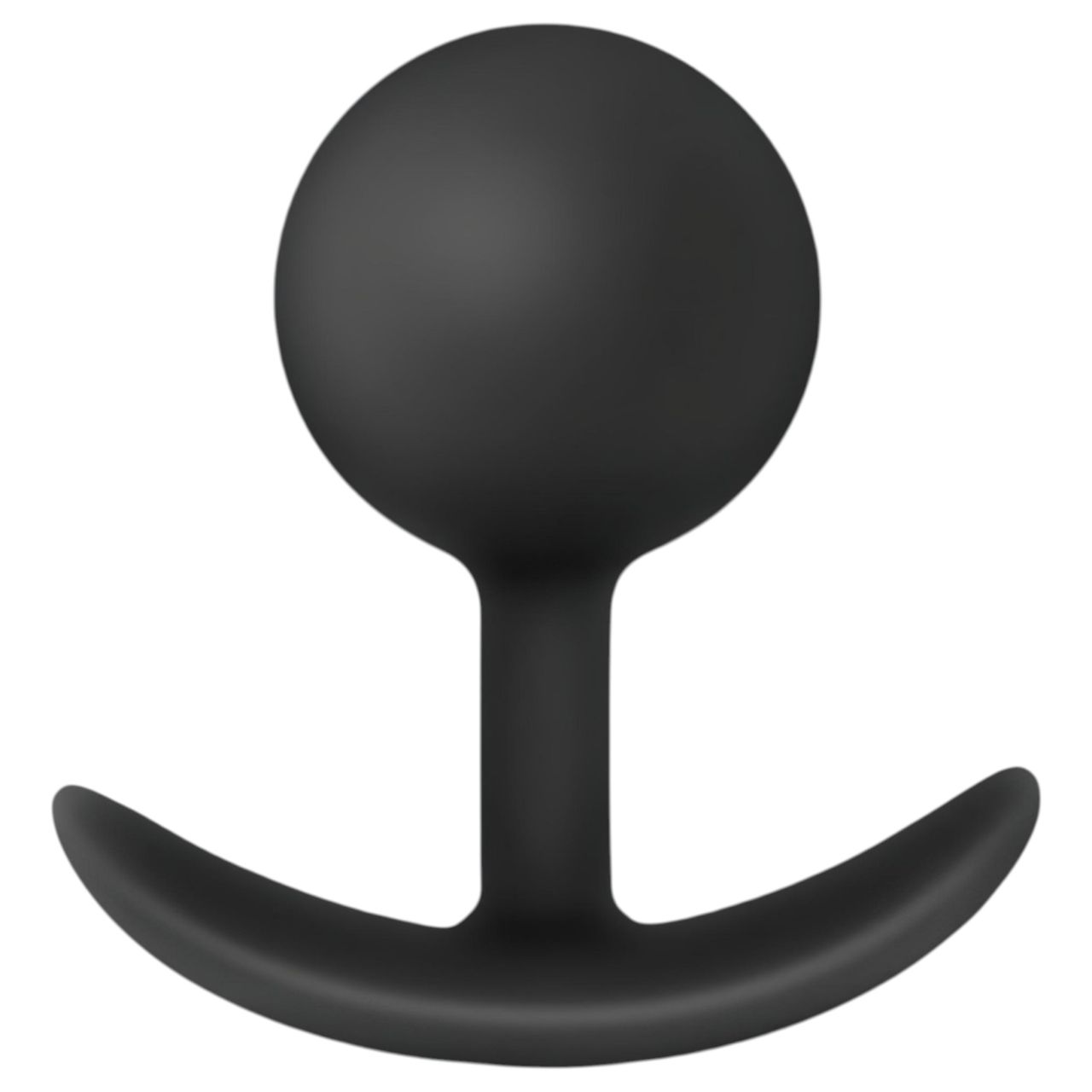 Anal Adventures Platinum Vibra Plug - anál dildó (fekete) Anal Adventures Platinum Vibra Plug - anál dildó (fekete)