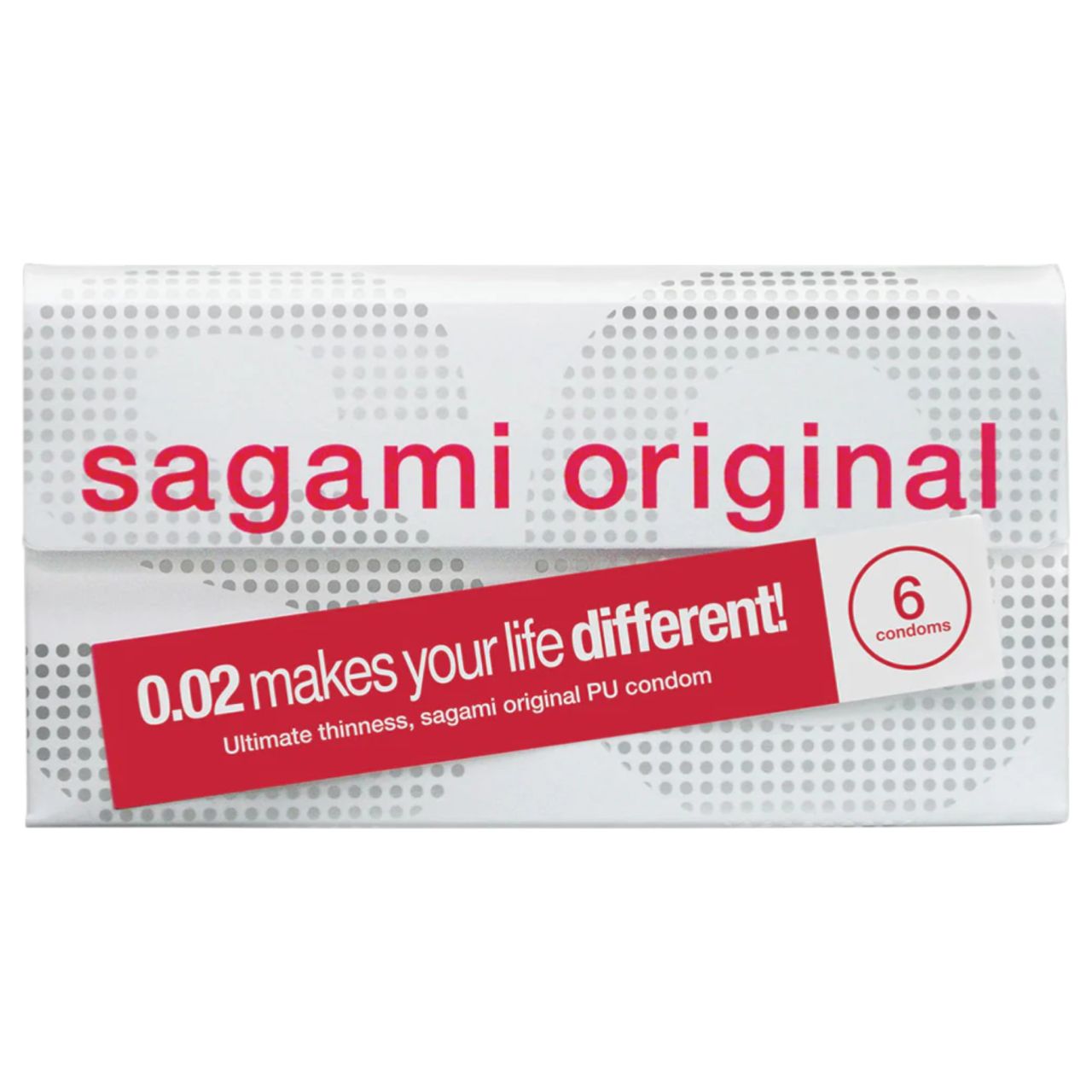 Sagami Original 0.02 - óvszer - 55 mm (6 db)