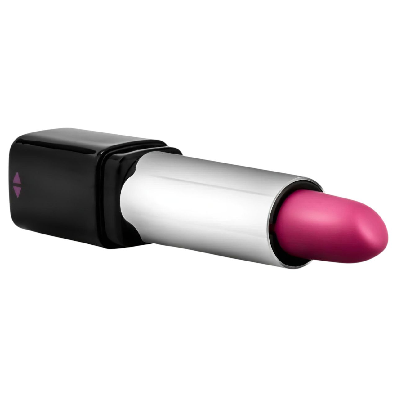 Blush Lipstick Rosé - vízálló rúzs vibrátor (fekete-pink)