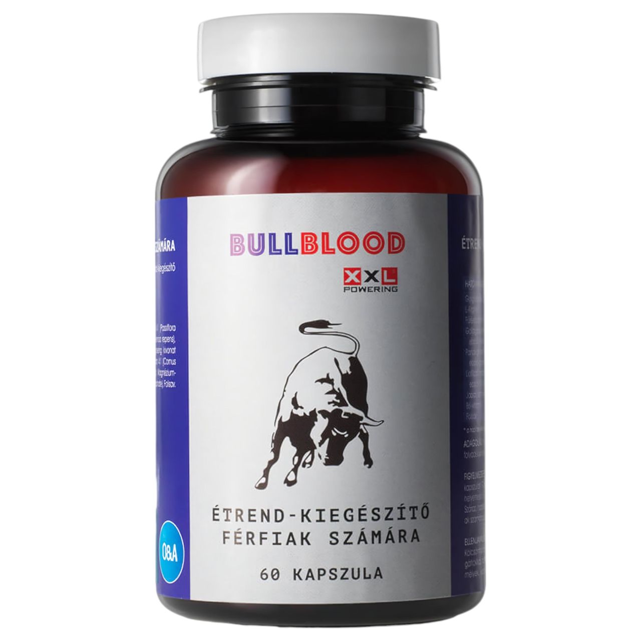 BullBlood - étrend kiegészítő kapszula férfiaknak (60 db) BullBlood - étrend kiegészítő kapszula férfiaknak (60 db)