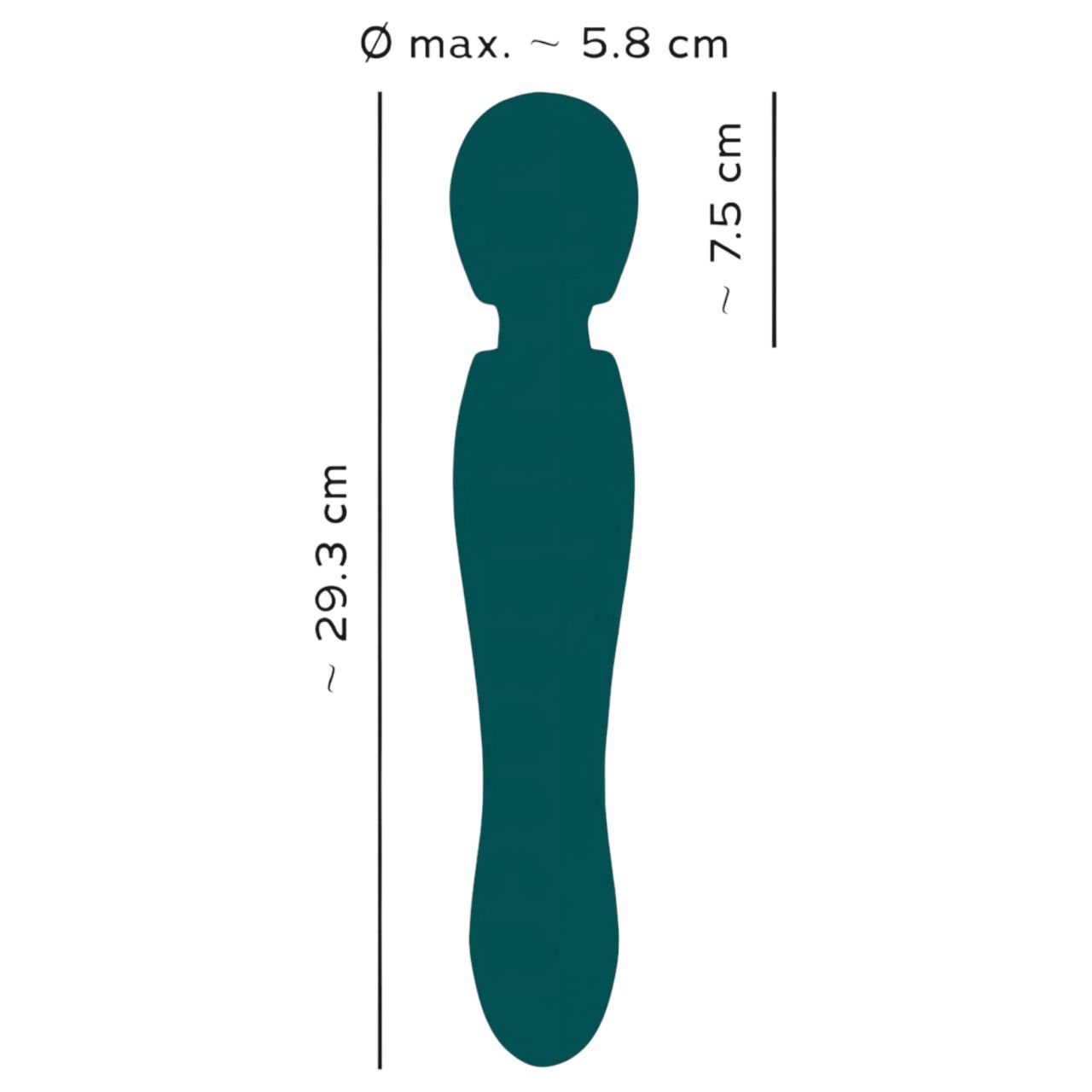/ You2Toys Grande - akkus wand masszírozó vibrátor (zöld)