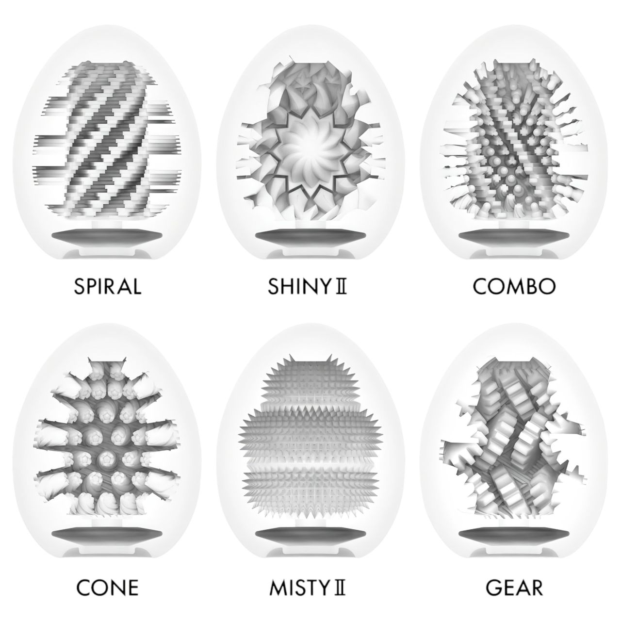 TENGA - Stronger tojás maszturbátor szett - 6 db TENGA - Stronger tojás maszturbátor szett - 6 db