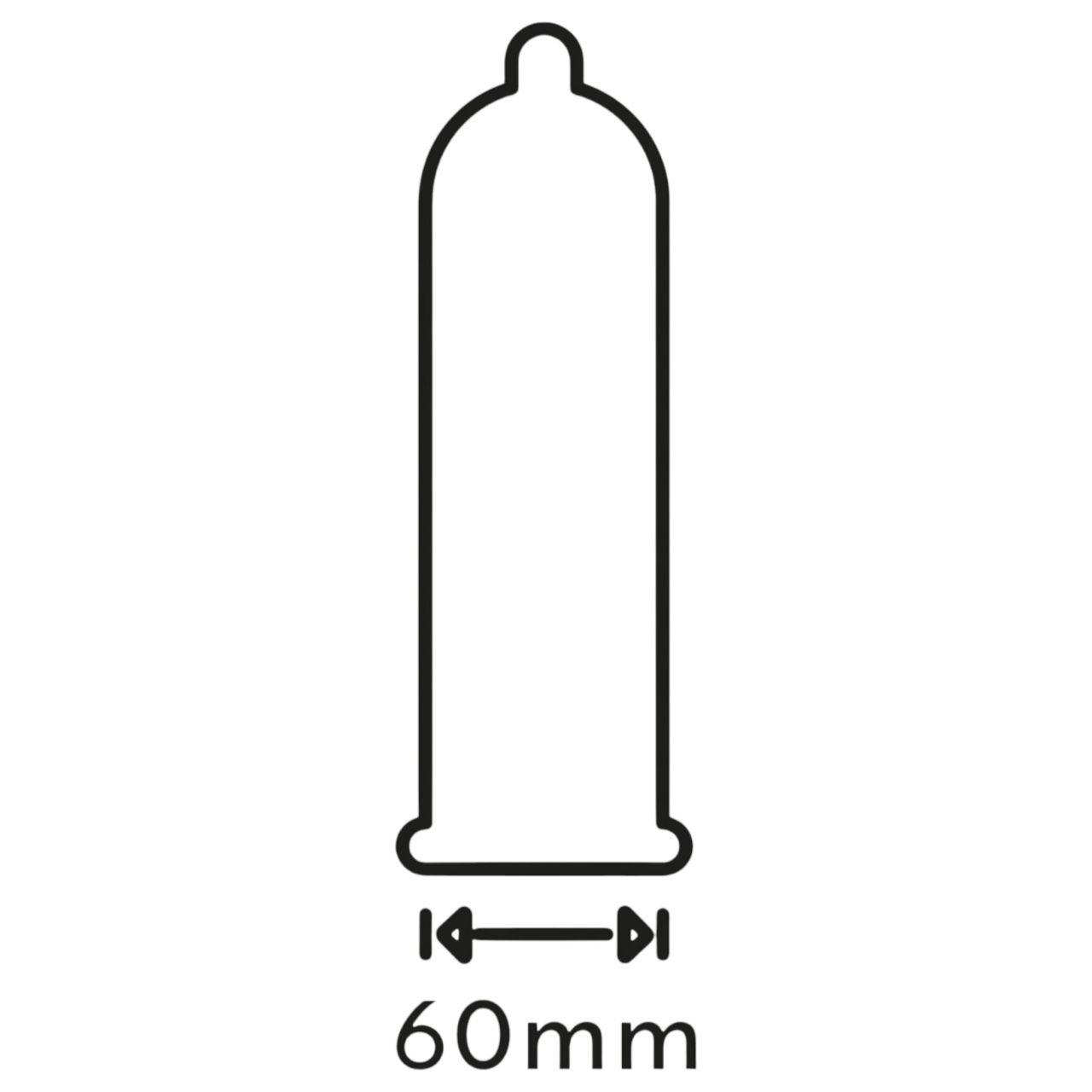 Secura Padlizsán - extra nagy óvszer - 60 mm (100 db)