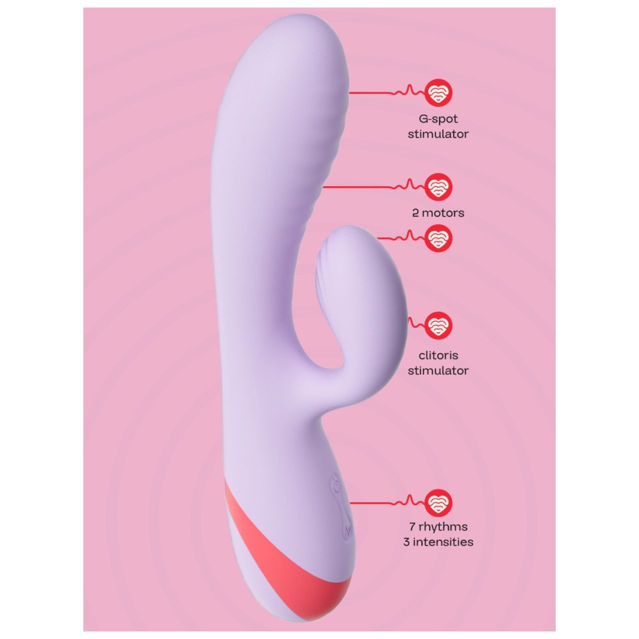 Dreamtoys Love Signal - csiklókaros vibrátor (lila) Dreamtoys Love Signal - csiklókaros vibrátor (lila)