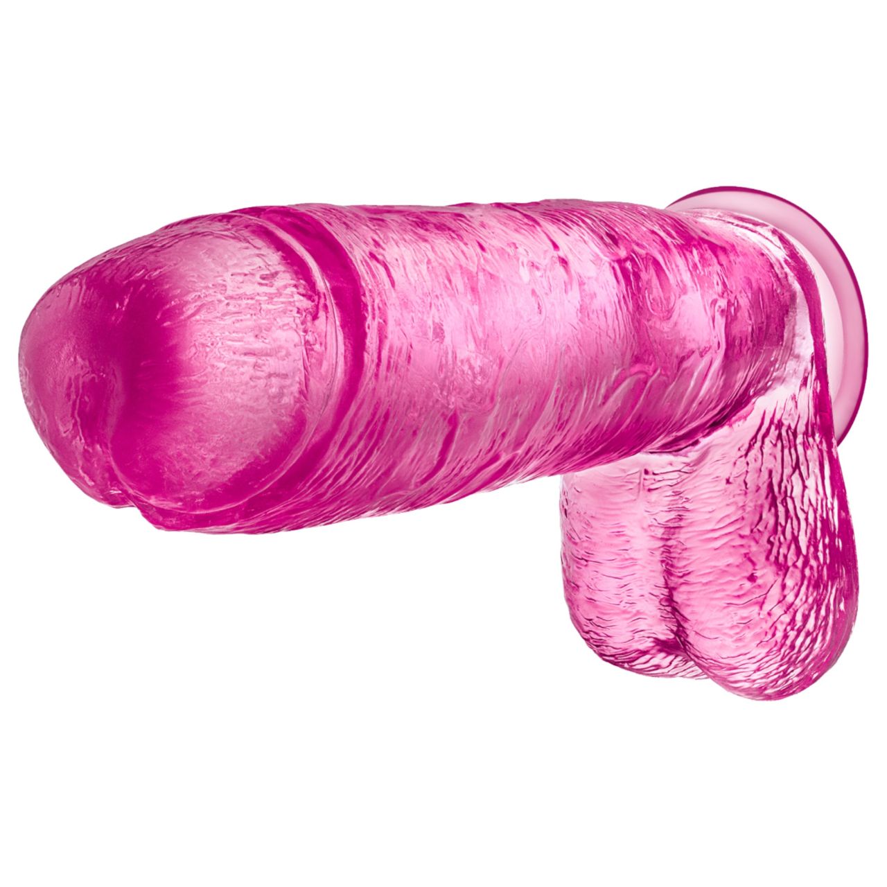 Blush B Yours Plus - realisztikus dildó (rózsaszín)