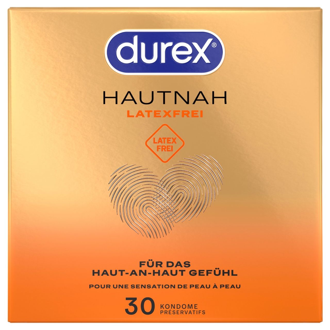 Durex Hautnah - latex mentes óvszer (30 db) Durex Hautnah - latex mentes óvszer (30 db)