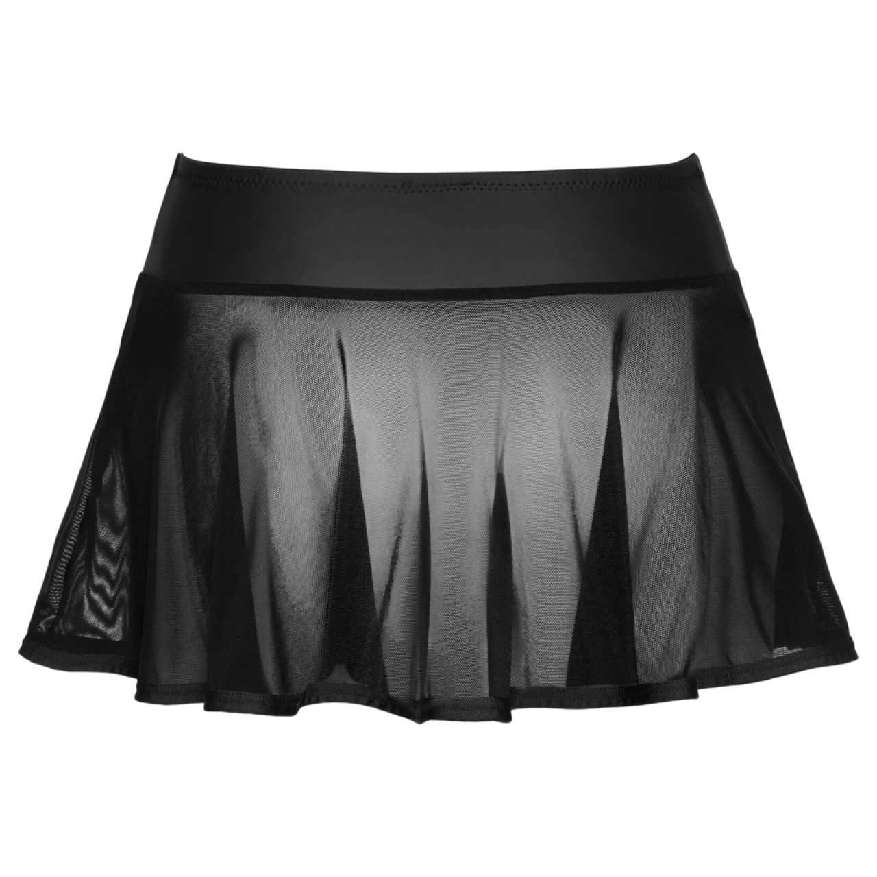 Cottelli Party - rakott miniszoknya (fekete)