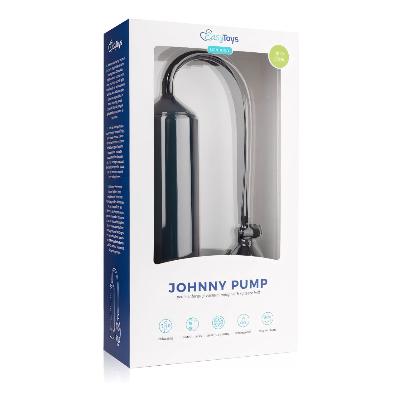 EasyToys - péniszpumpa (fekete)
