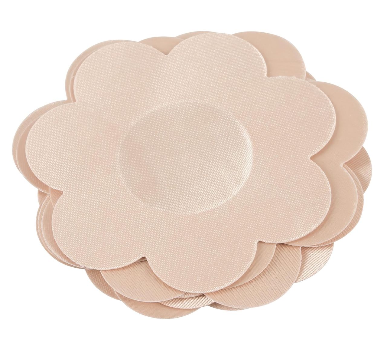 Cottelli Nipple Cover - virág mellbimbó tapasz (natúr, 12 db)