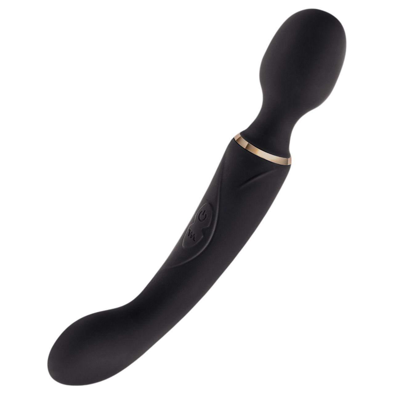 Blush Lush - 2 az 1-ben wand és G-pont vibrátor (fekete)