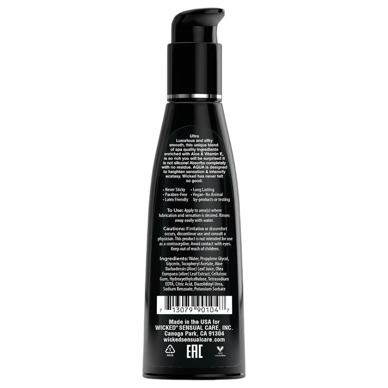 Wicked Aqua - vízbázisú síkosító (120 ml)