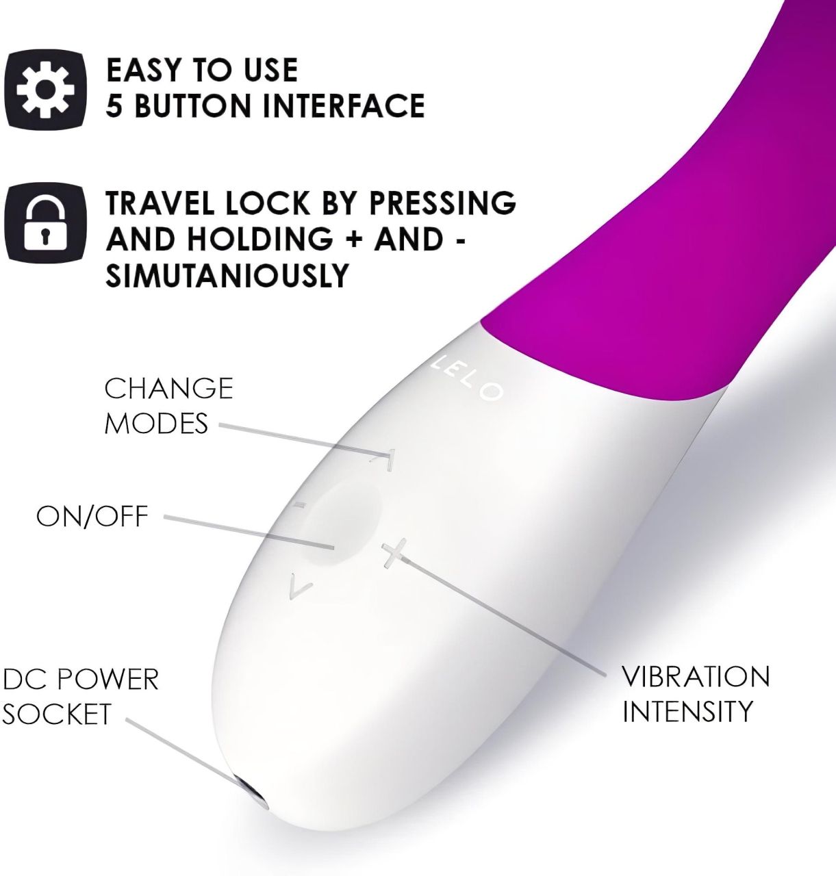 LELO Mona Wave - hullámzó mozgású, vízálló G-pont vibrátor (lila)