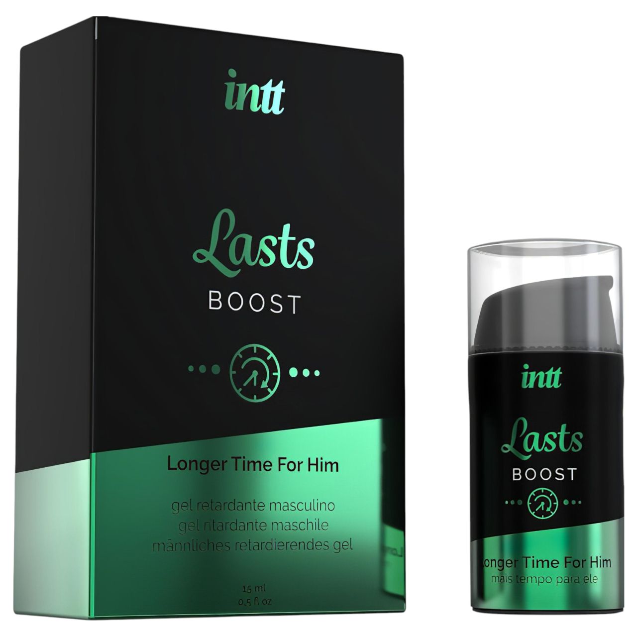 intt Lasts Boost - késleltető és erekciónövelő spray (15ml) intt Lasts Boost - késleltető és erekciónövelő spray (15ml)