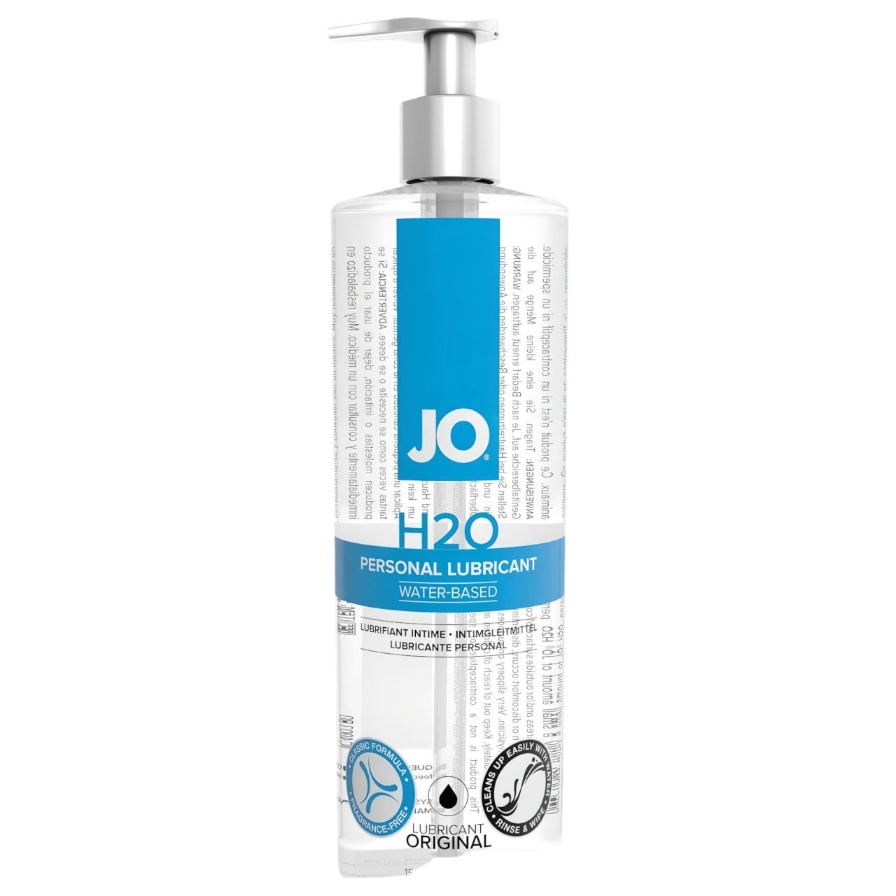 System JO - H2O vízbázisú síkosító (480 ml)