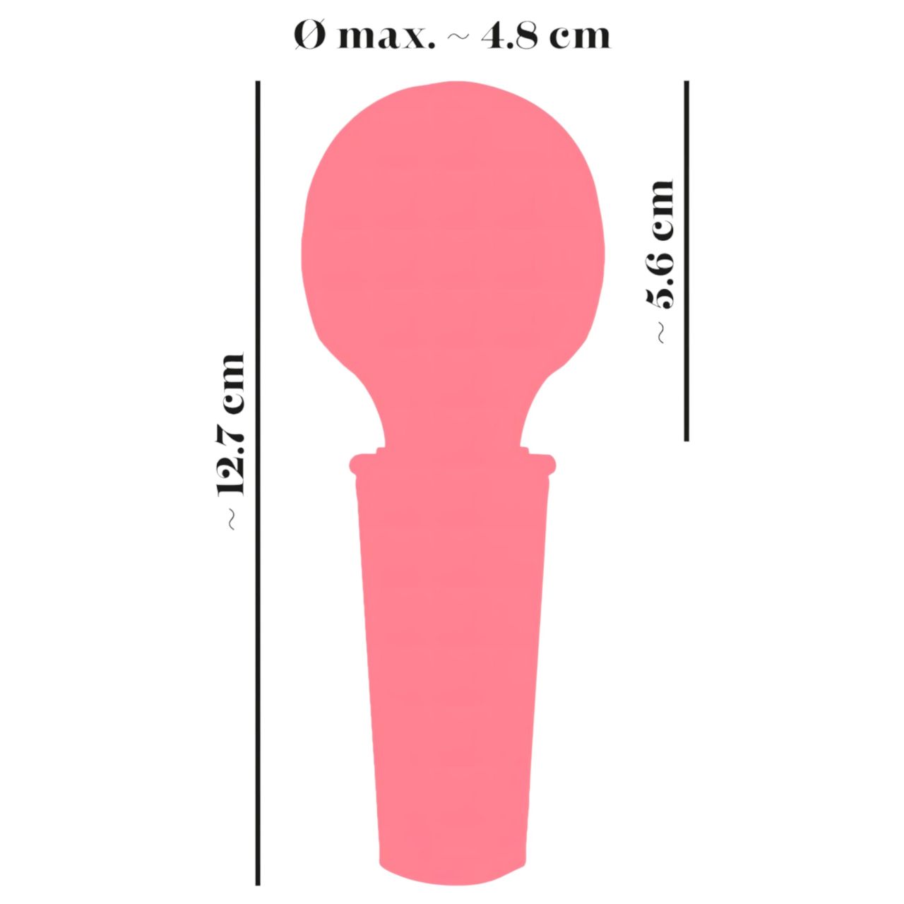 / You2Toys Mini Wand - akkus masszírozó vibrátor (pink)