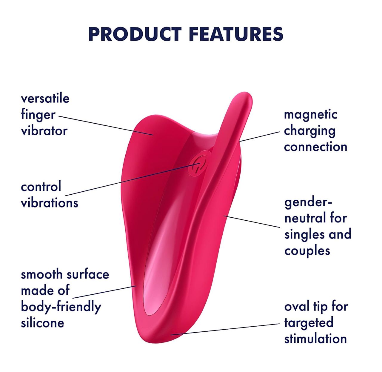 Satisfyer High Fly - akkus, vízálló csikló vibrátor, csiklóizgató (pink)