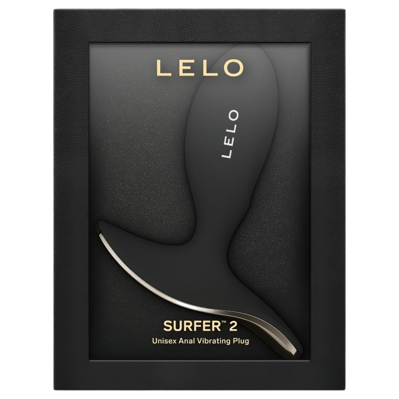 LELO Surfer - App-vezérelt análvibrátor (fekete)