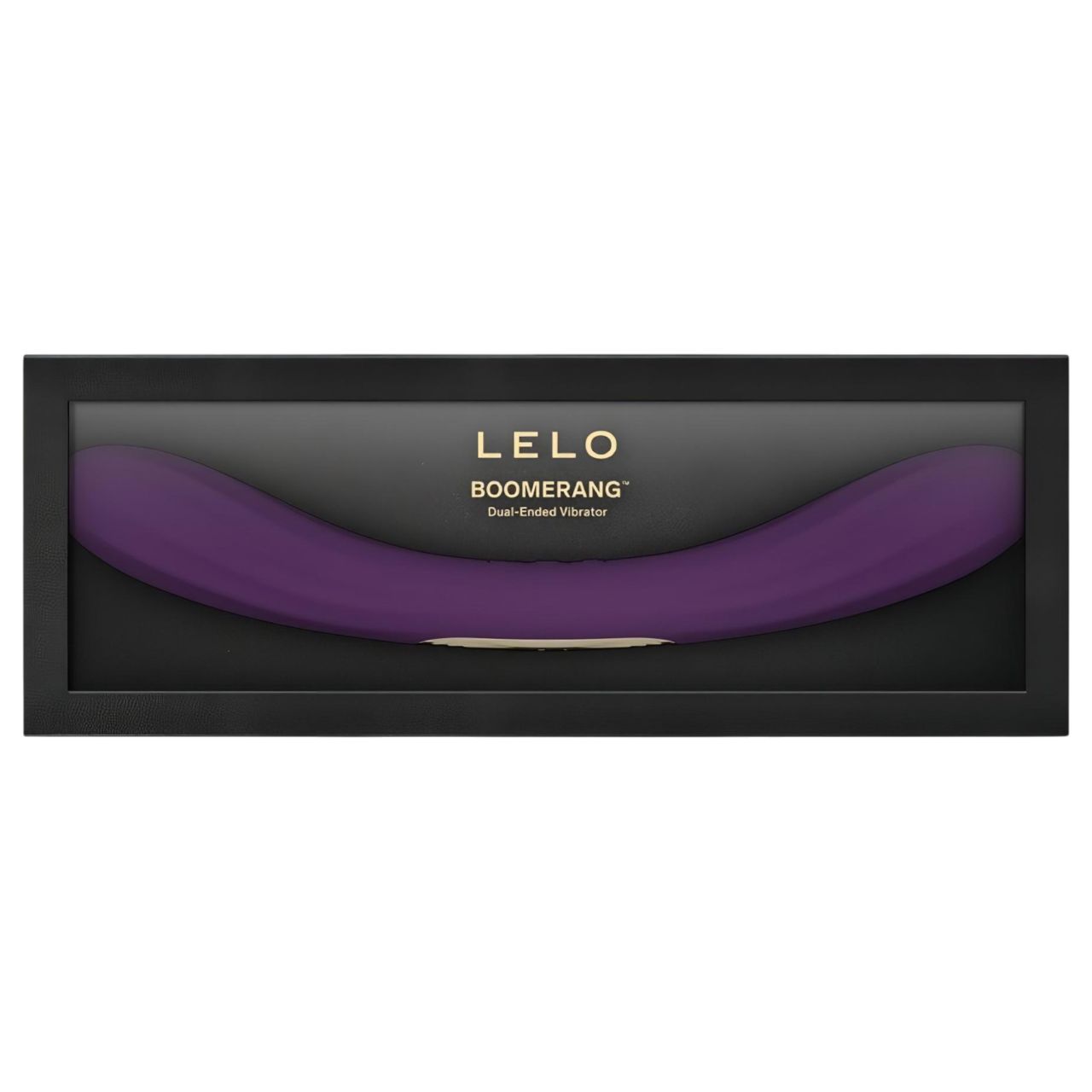 LELO Boomerang - kétvégű vibrátor (lila)