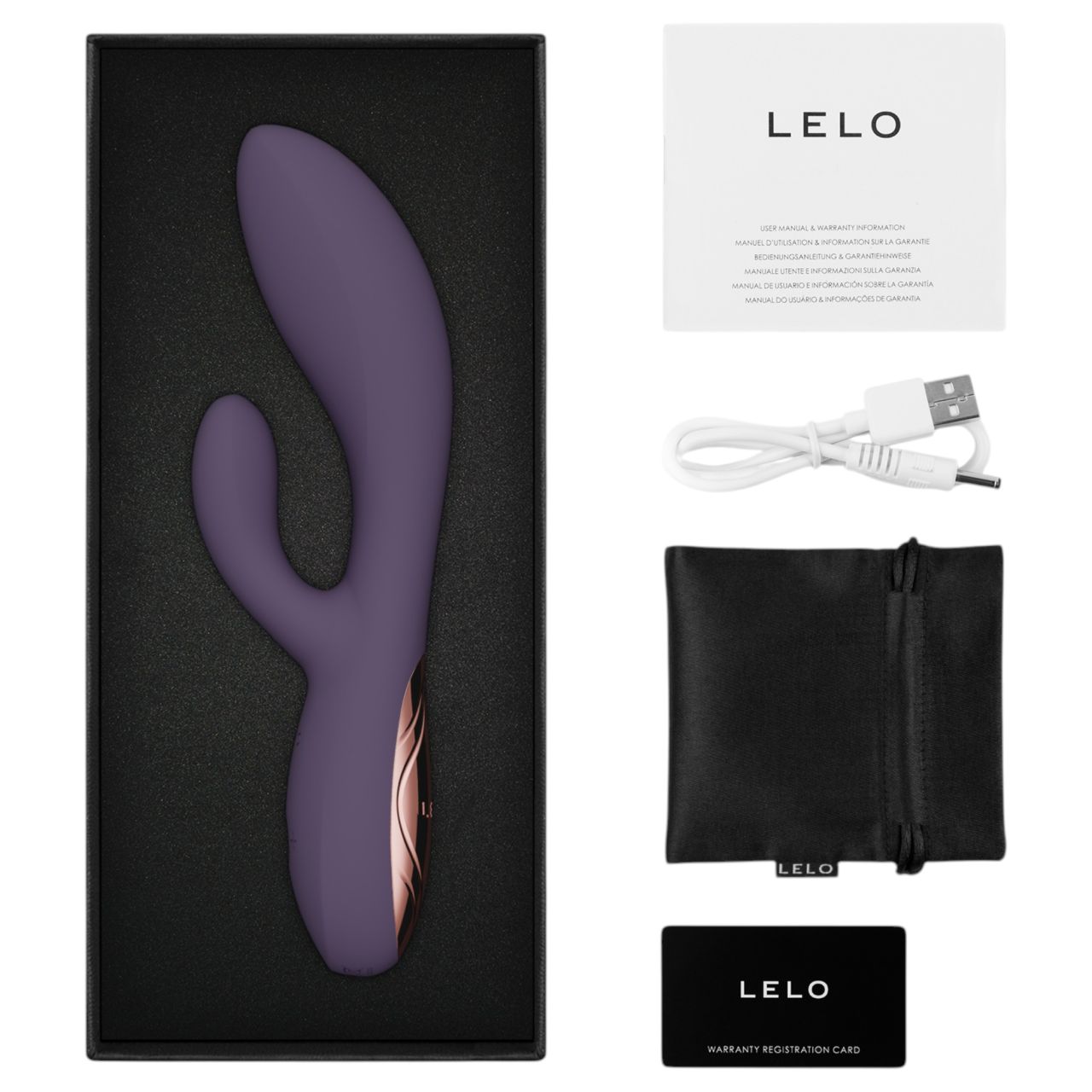 LELO - INA Thrust lökő nyuszivibrátor (lila)
